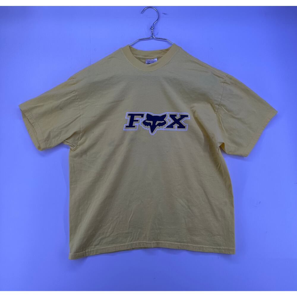Fox Port and Co. Yellow Tshirt Size XL pre shrunk